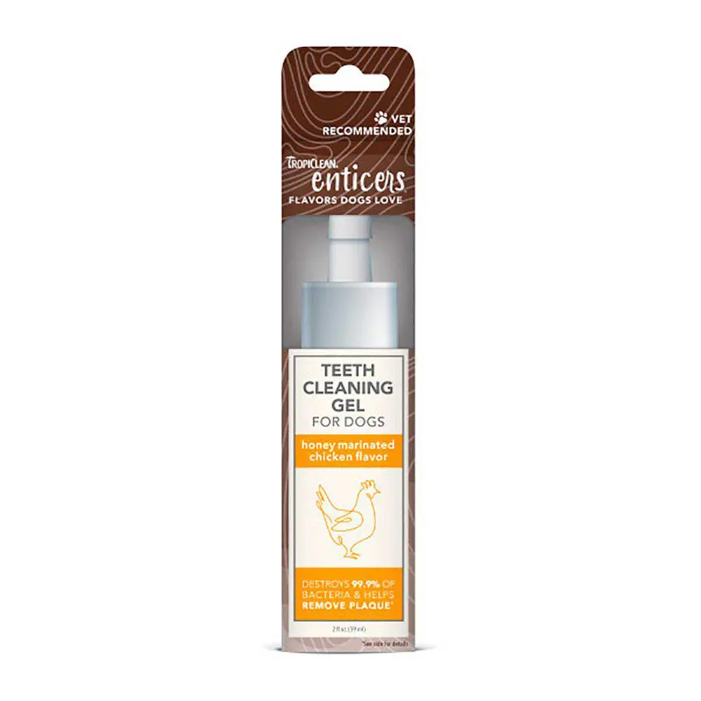 Tropiclean Enticersteeth Gel - Honey Marinated Chicken 59 ml
